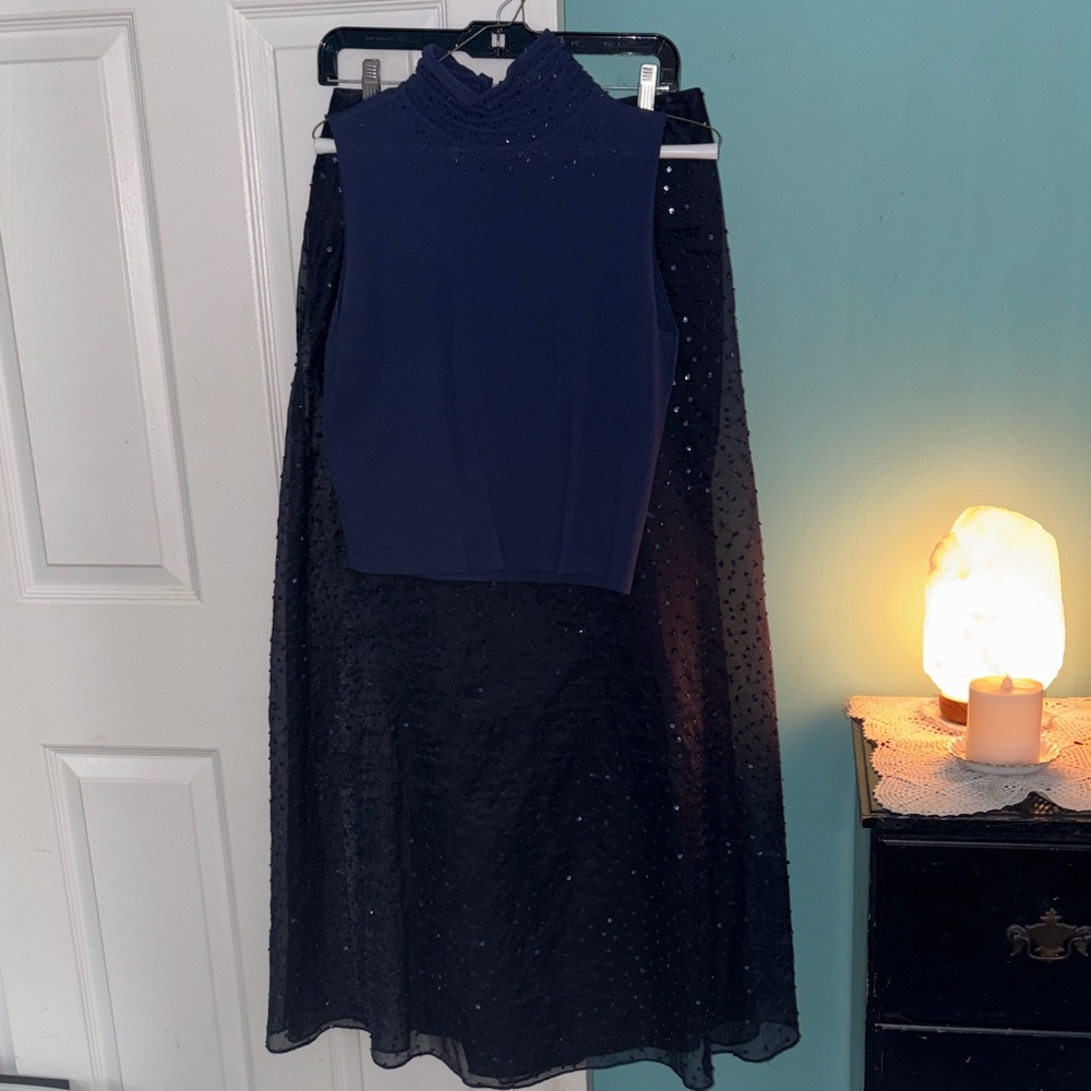 Vintage Ball Top and Skirt